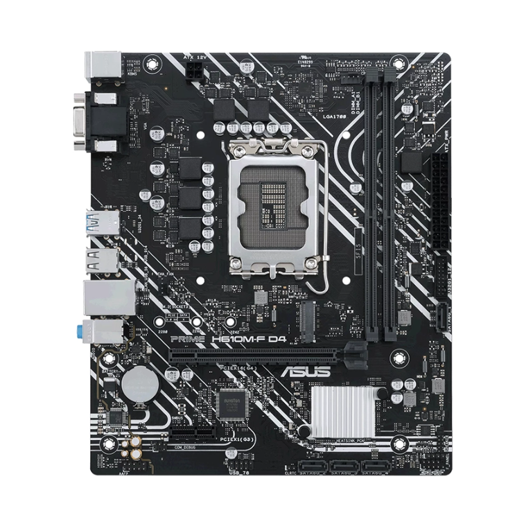 Mainboard ASUS PRIME H610M-F D4 | LGA 1700 | B660 | Micro ATX | 4 khe RAM - Hàng Chính Hãng