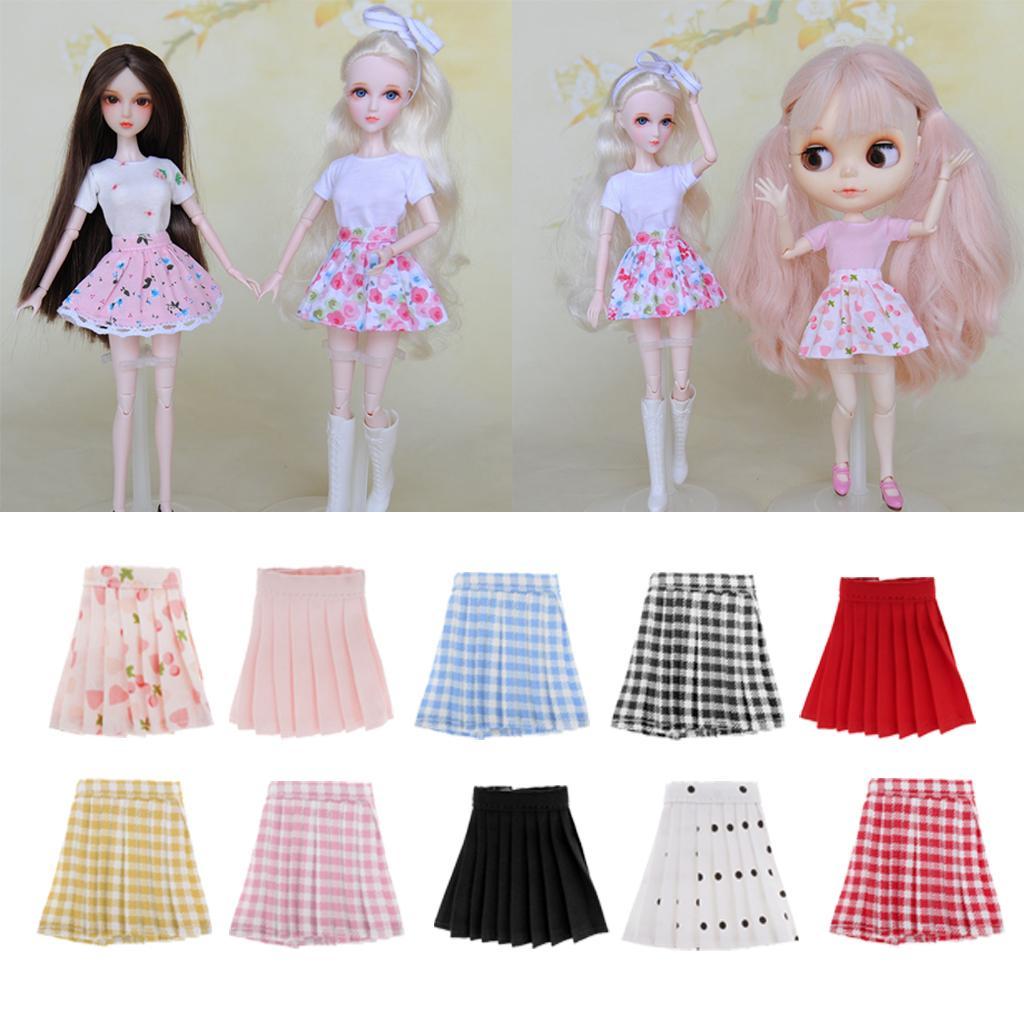 1/6 Doll Accessories Clothes for 12inch Dolls Skirt