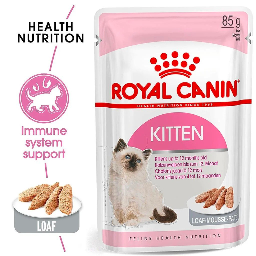 Pate Thức Ăn Ướt Royal Canin Kitten Cho Mèo Con - Gói 85G