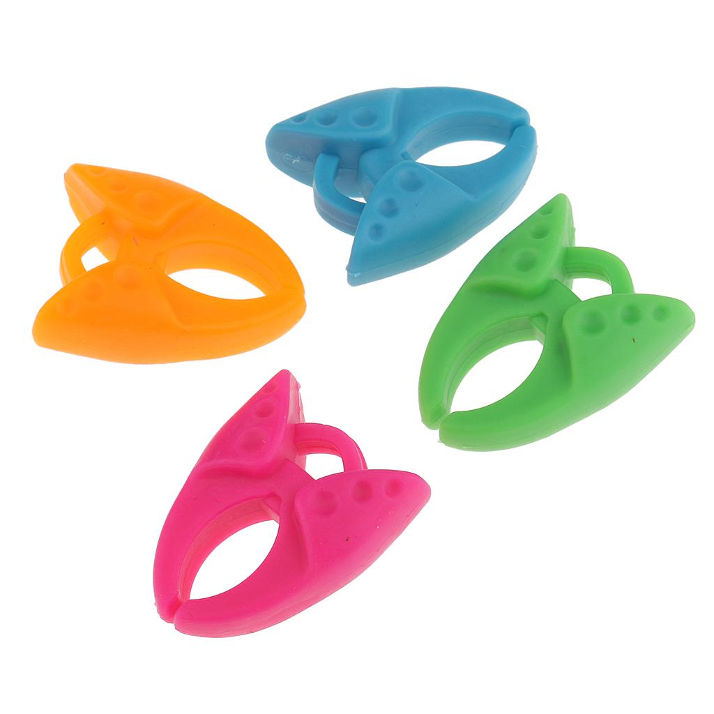 4x12 Pieces Assorted Color Bobbin Holders Clips