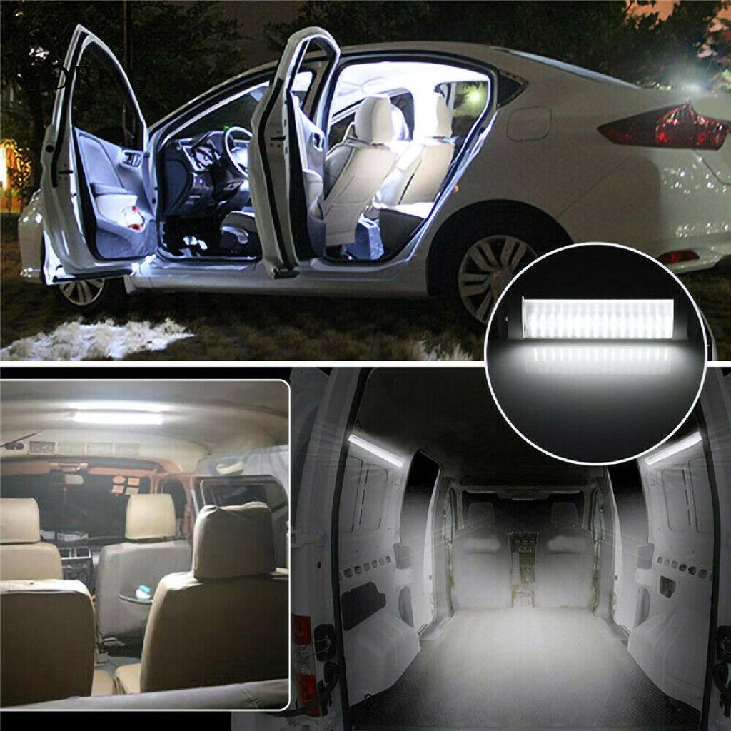 Đèn Led 72 Bóng Xqcdx 12w Gắn Trần Trang Trí Nội Thất Xe Hơi