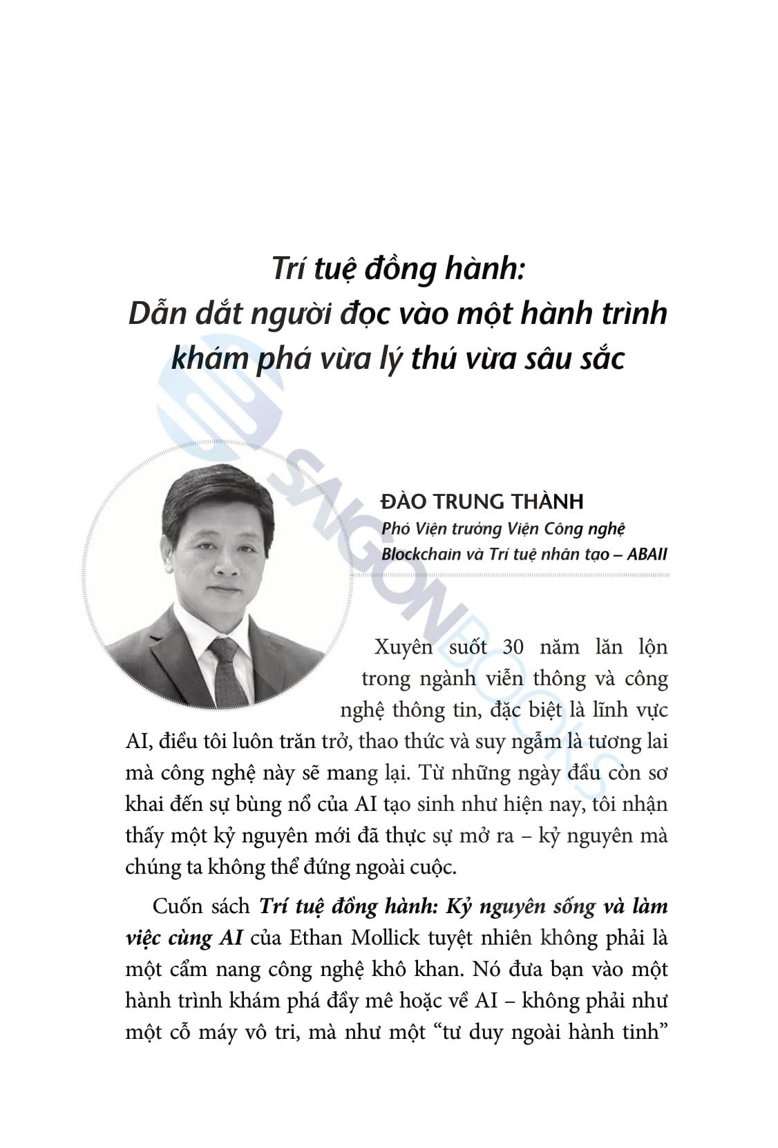 Sách - Co-Intelligence - Trí Tuệ Đồng Hành - Kỷ Nguyên Sống Và Làm Việc Cùng AI