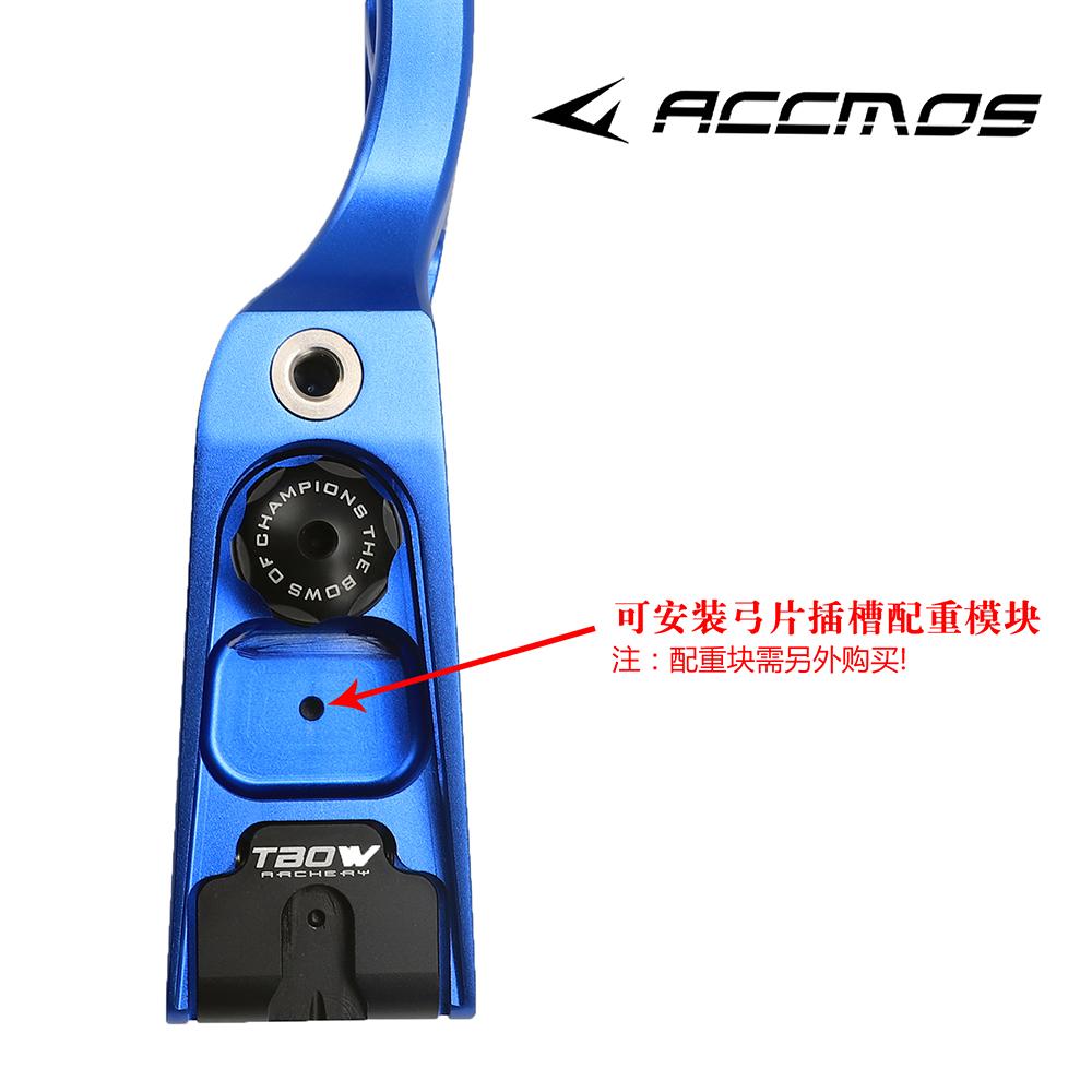 Junxing 25inches h7 riser riser riser ILF xử lý giao diện cho người dùng tay phải săn bắn súng bắn cung Color: White