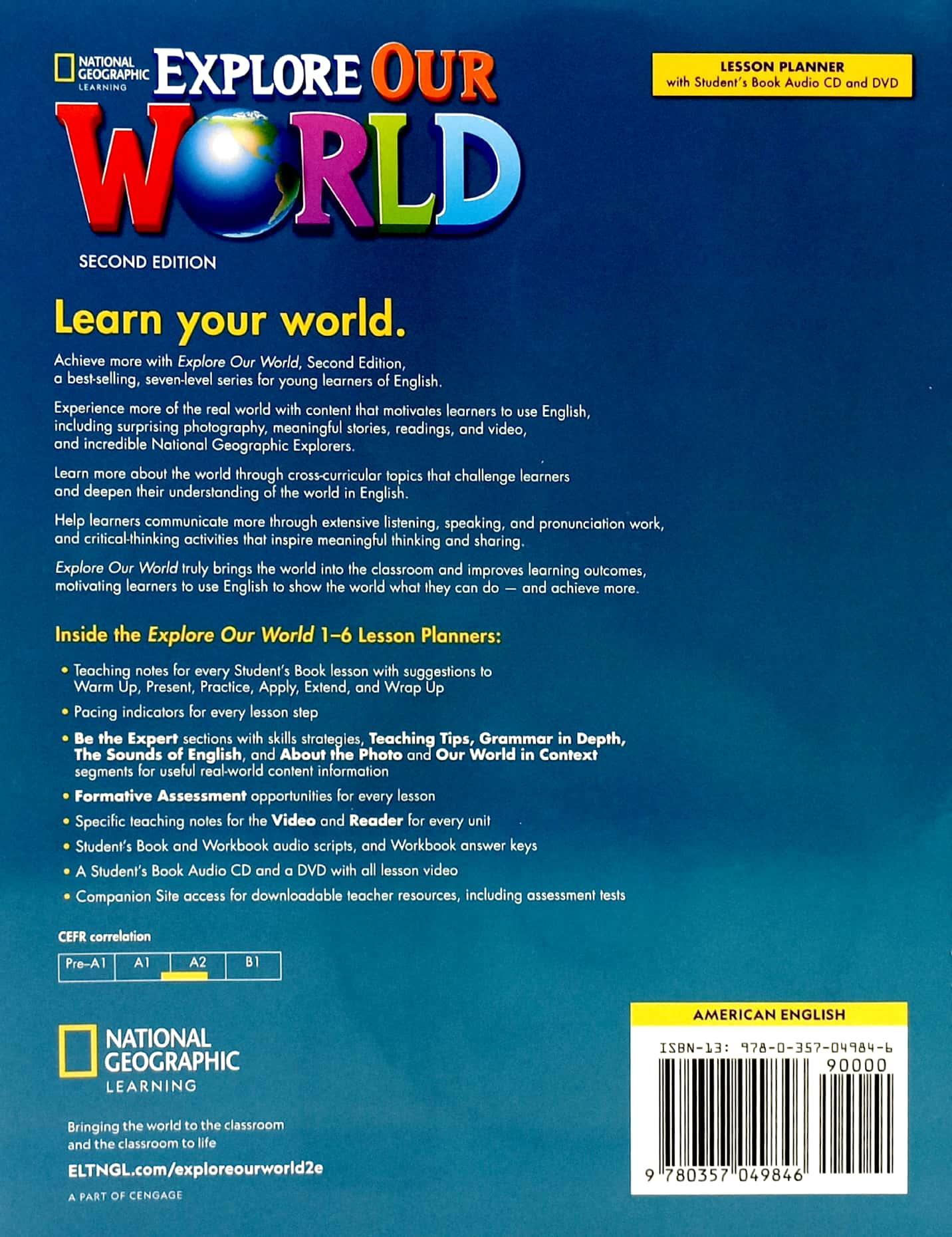 Explore Our World 5 Lesson Planner + Audio CD + Video DVD - 2nd Edition