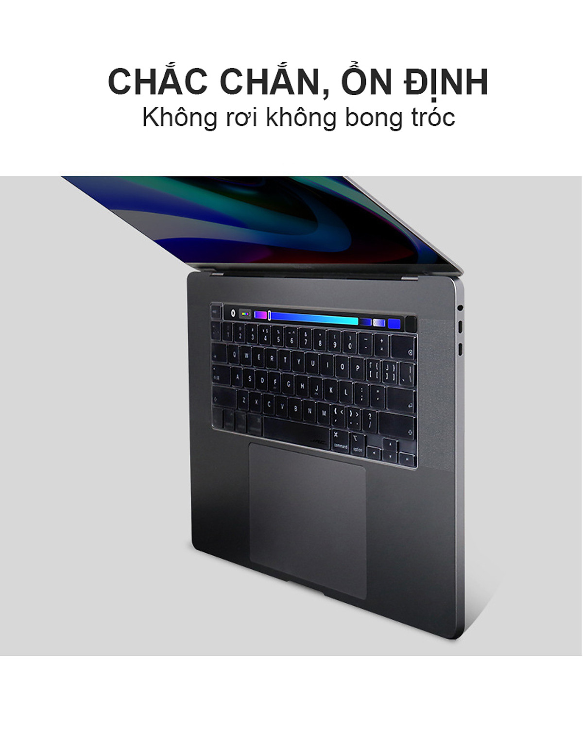 Miếng phủ phím dành cho Macbook đủ dòng TPU trong suốt