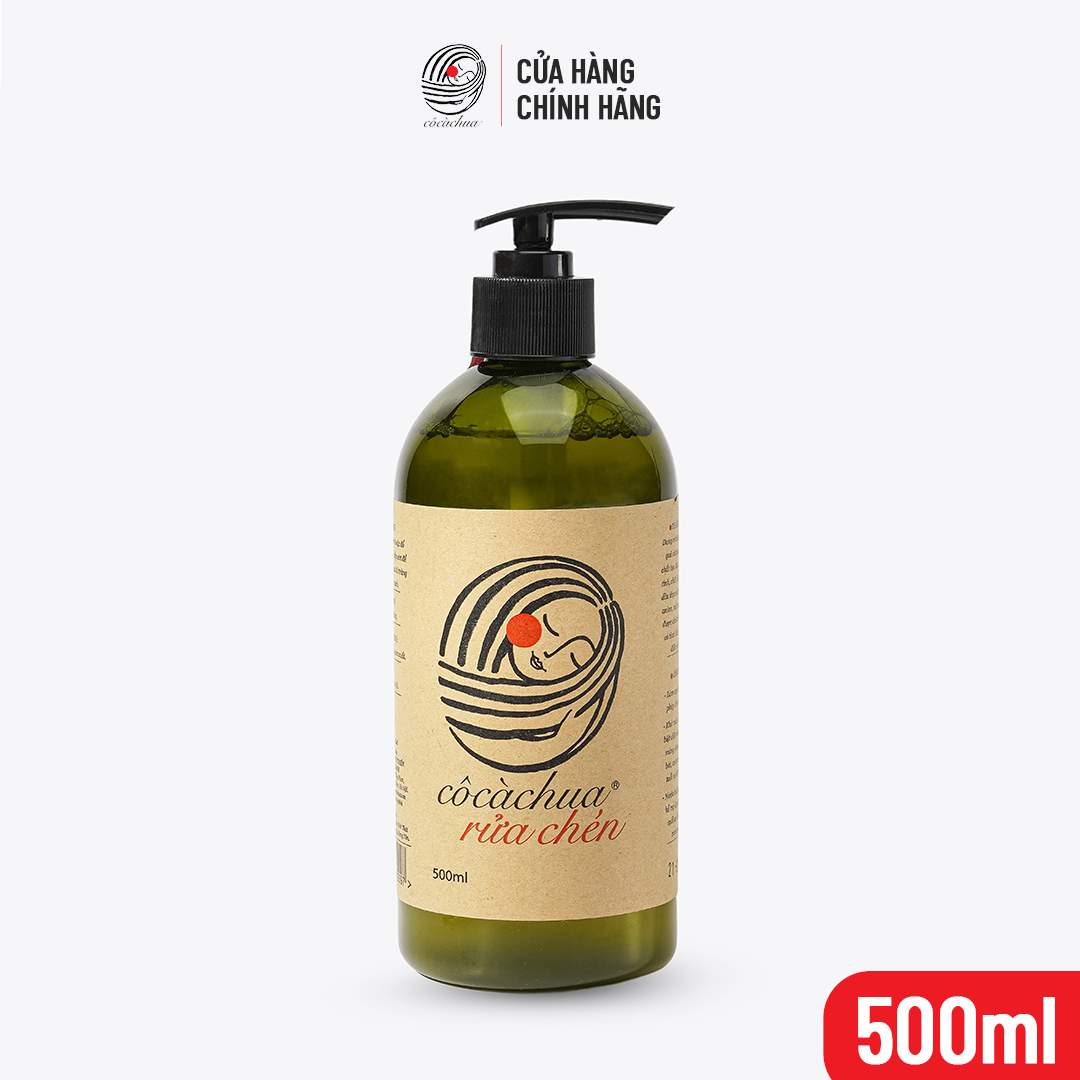 Nước Rửa Chén Sinh Học Cô Cà Chua Yêu Nước 500ml