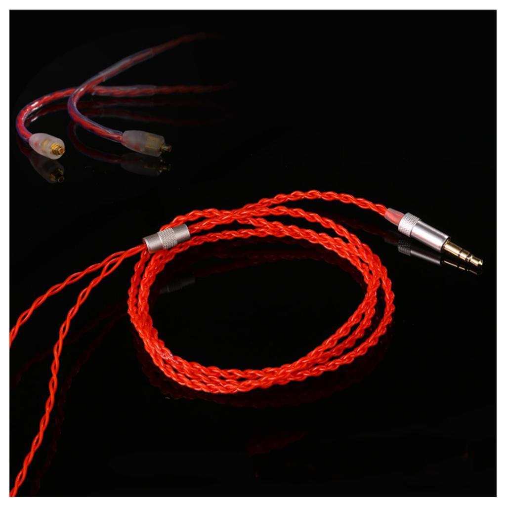 Glod Plated Cable for Shure SE215 SE535 UE900 Earphone Replacement