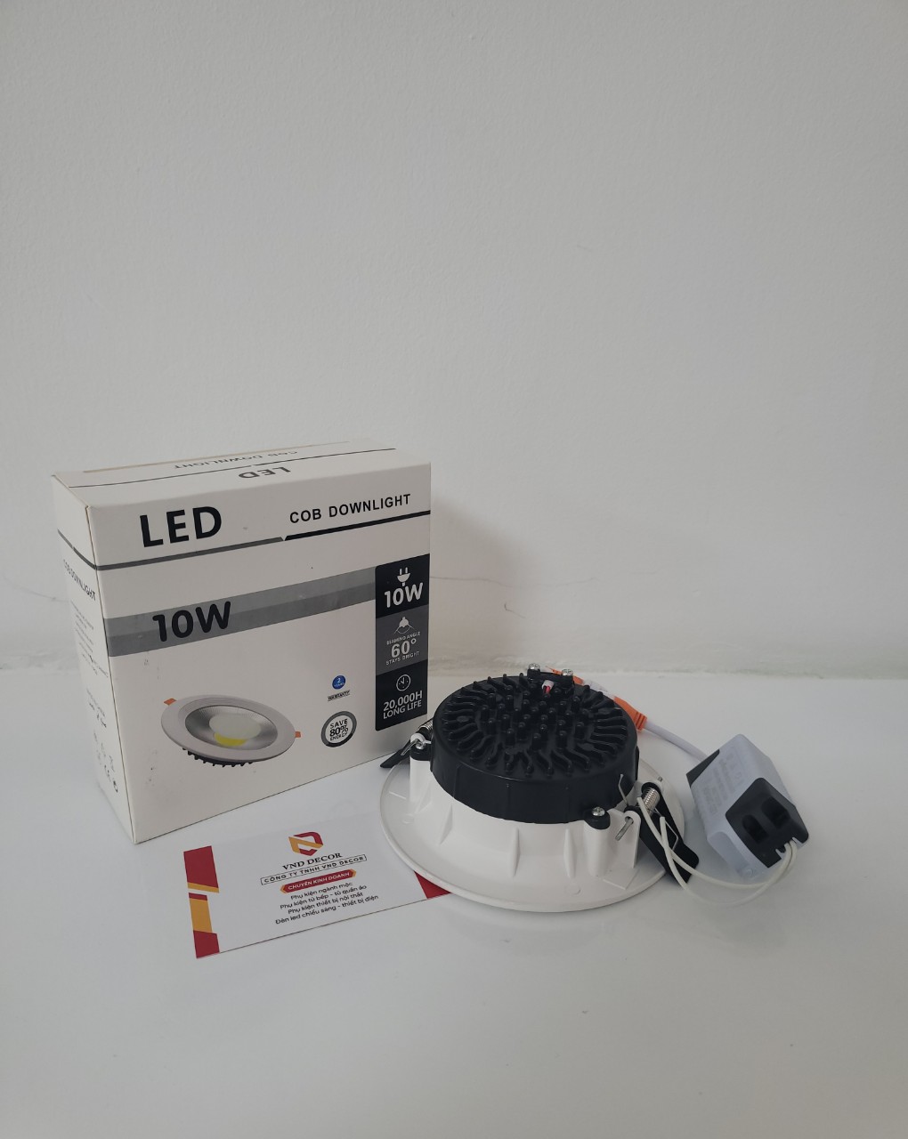 ĐÈN LED ÂM TRẦN DOWNLIGHT COB 10W, ĐÈN LED ÂM TRẦN 10W, ÁNH SÁNG TRẮNG 6500K CHIẾU SÁNG NHÀ PHỐ, CĂN HỘ, SHOP, SHOWROOM