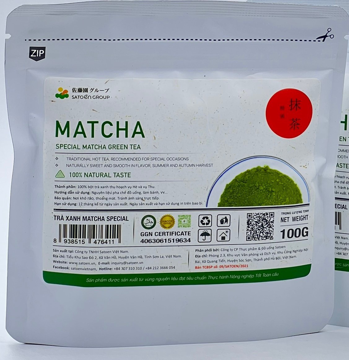 TRÀ XANH MATCHA HƯƠNG NHÀI VỤ HÈ, THU 100G DEAL SIÊU HỜI