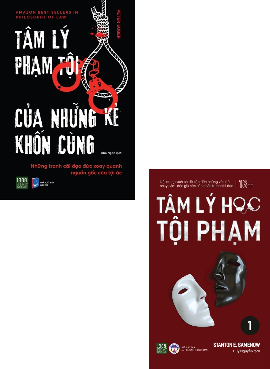 Combo Tâm Lý Phạm Tội Của Những Kẻ Khốn Cùng + Tâm Lý Học Tội Phạm - Tập 1  _1980