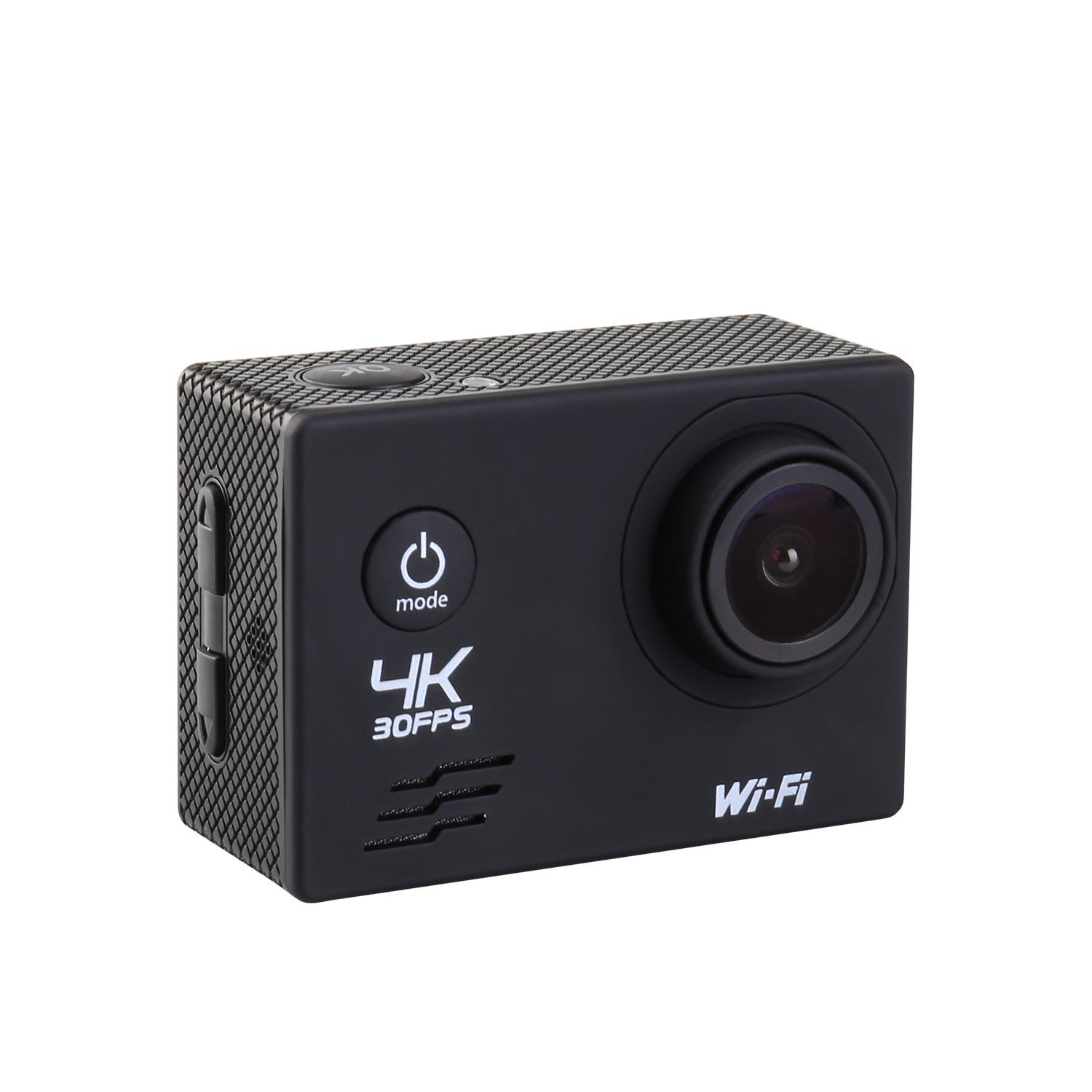 Ourlife Camera Hành Động 4K 30FPS Màn Hình LCD 2.0 Inch Wifi Chống Nước 30M Có Vỏ Xe Đạp Xe Máy Xe Đạp Xe Đạp Máy Quay Video Thể Thao