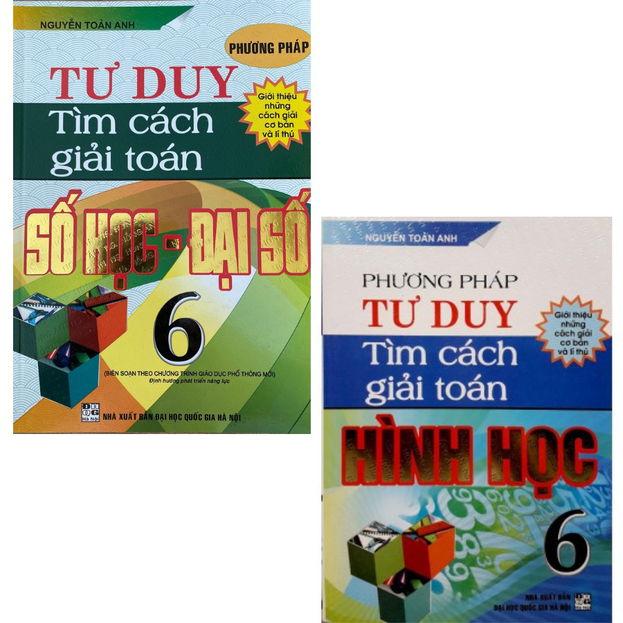 Combo Phương Pháp Tư Duy Tìm Cách Giải Toán 6