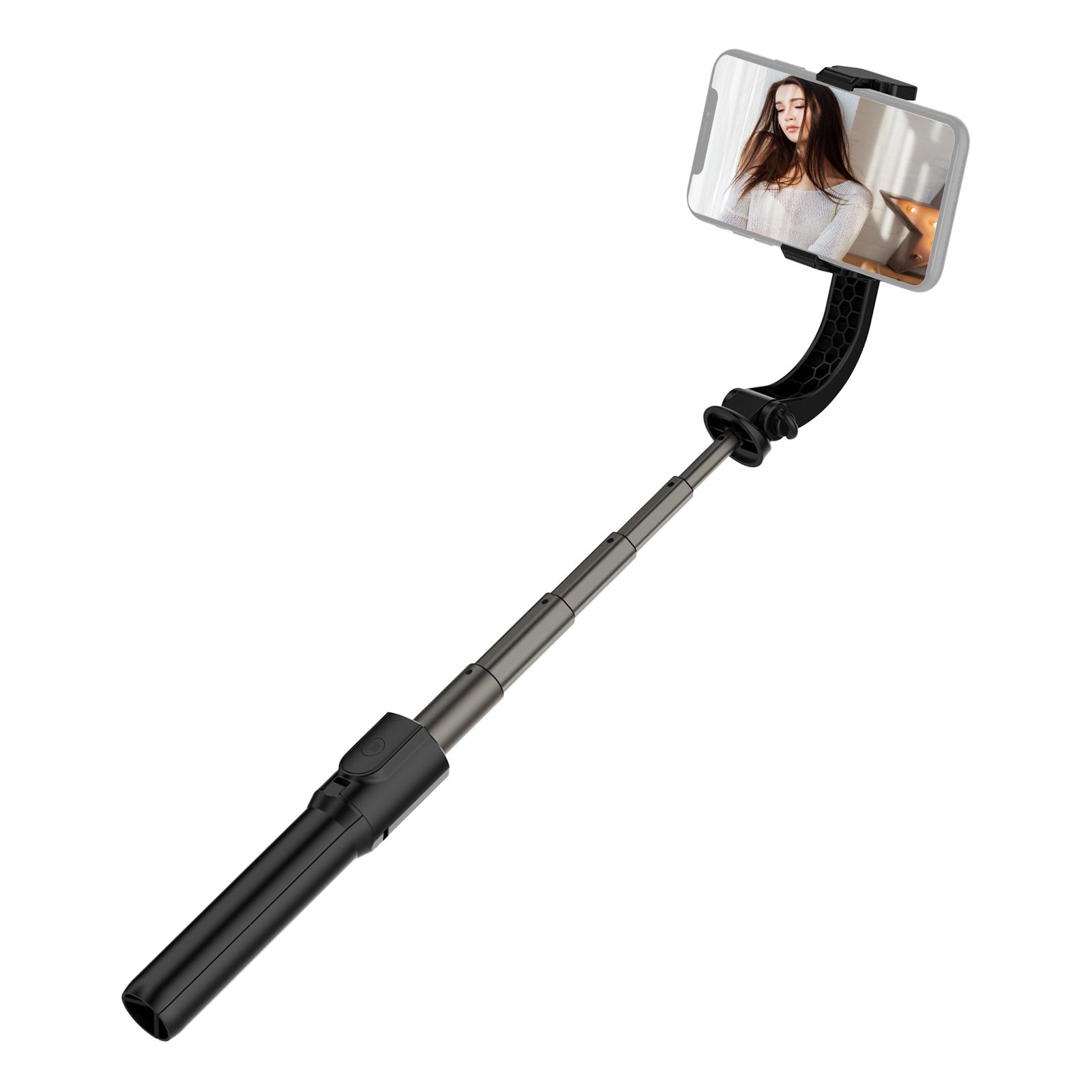 Bộ ổn định Gimbal cầm tay cho điện thoại thông minh Chân đế với chức năng tự động cân bằng từ xa BT 180 độ