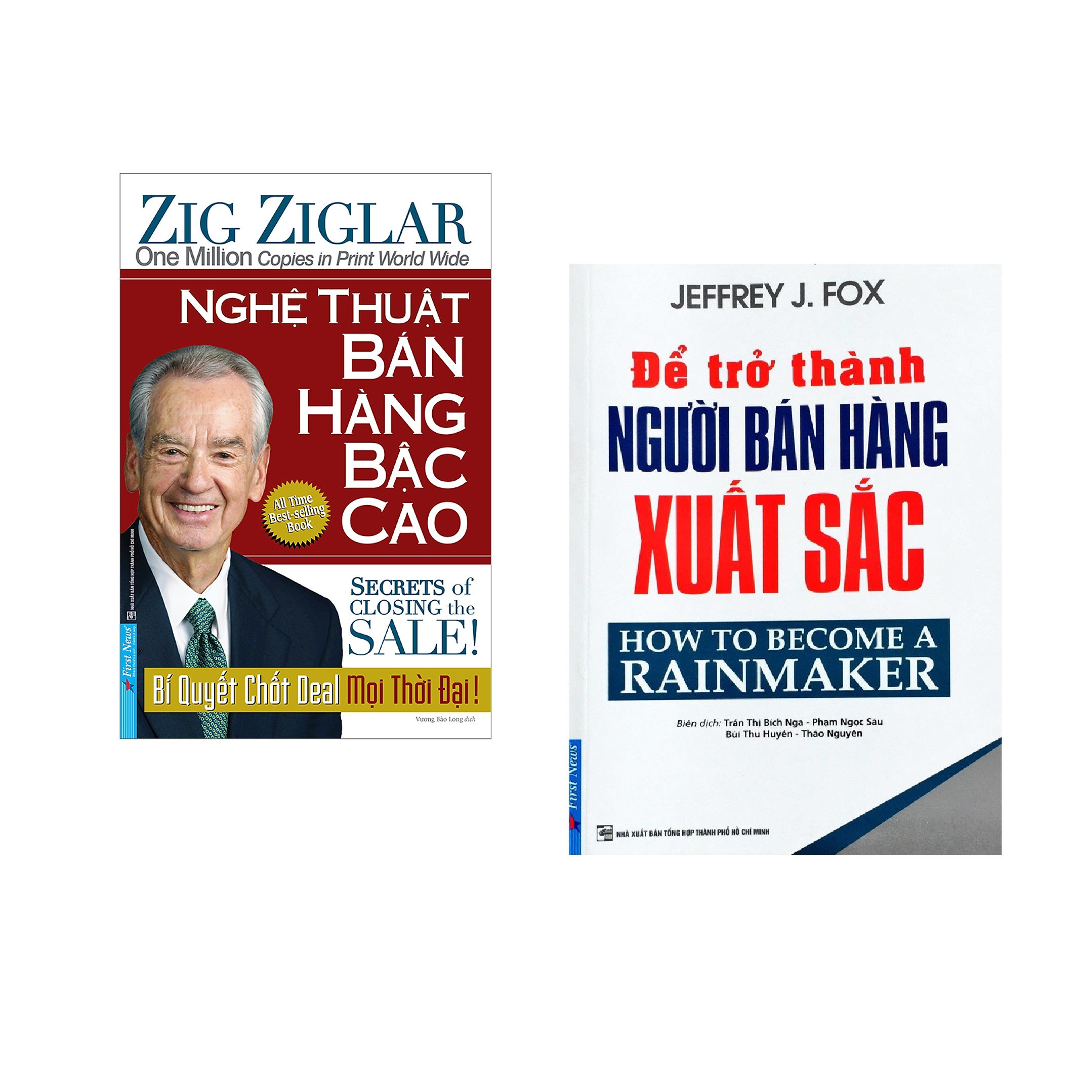 Combo 2 cuốn sách: Nghệ Thuật Bán Hàng Bậc Cao (Khổ Lớn) + Để Trở Thành Người Bán Hàng Xuất Sắc