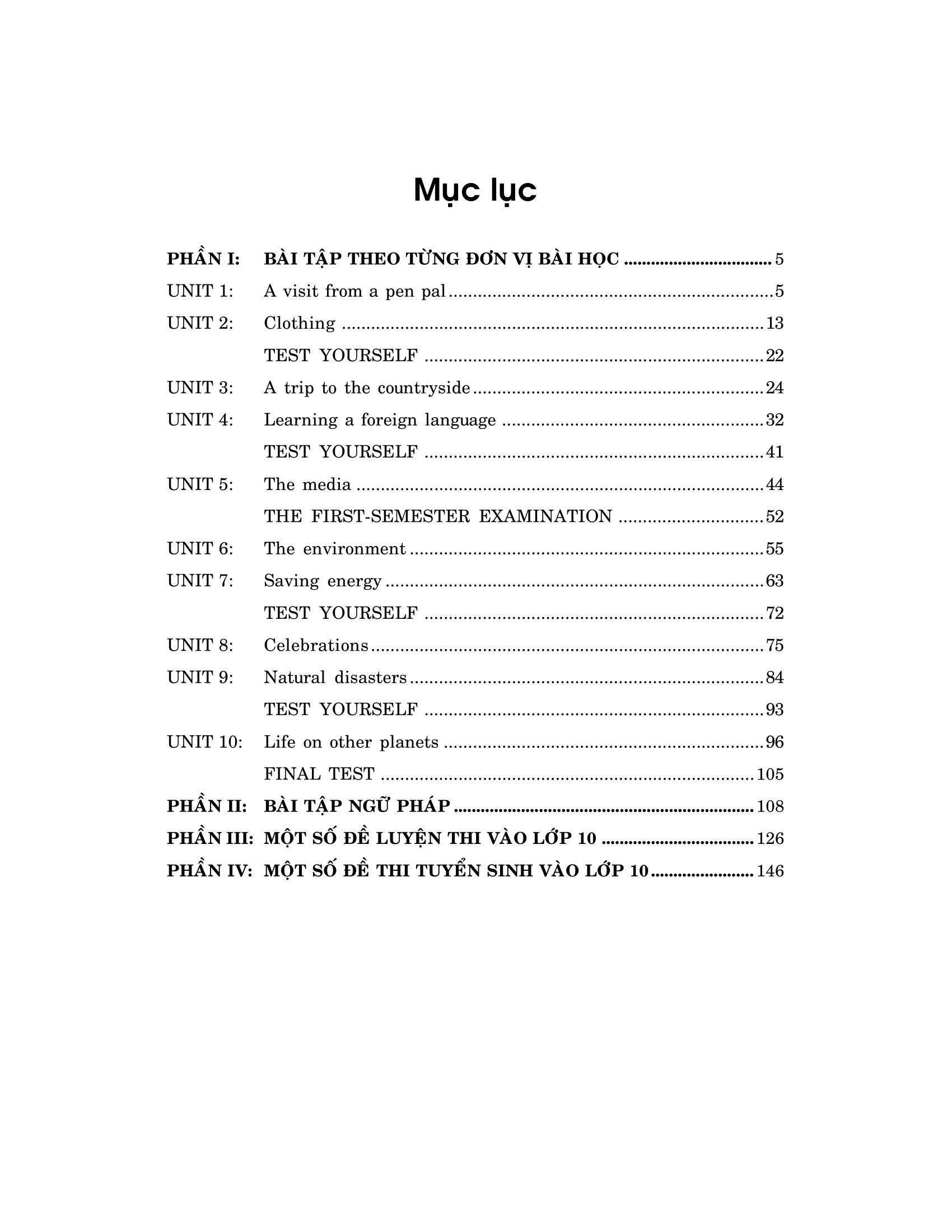 Sách Bài Tập Tiếng Anh 9 - Không Đáp Án (Tái Bản 2020)