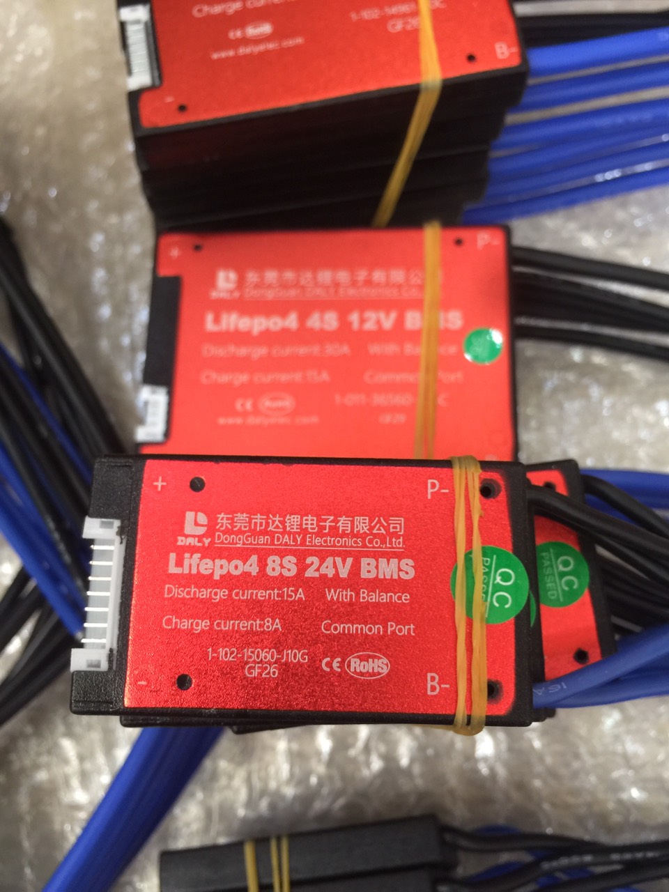 Mạch bảo vệ pin lithium  LifePO4 8S 24V 15A 20A 30A 40A 50A 60A 80A 100A 150A