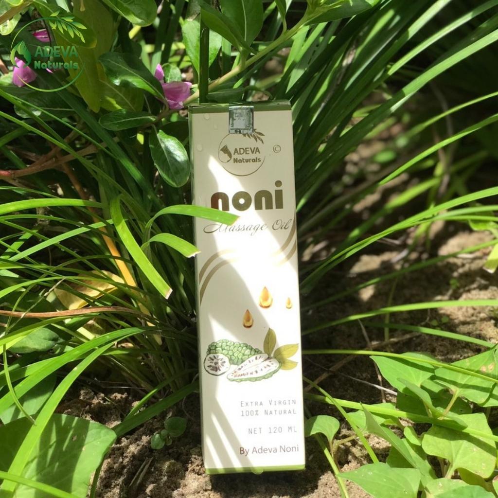 Dầu Massage Trái Nhàu ADEVA NONI MASSAGE OIL Chiết Xuất Trái Nhàu Cung Cấp Độ Ẩm Cho Da Căng, Mịn Màng 120ML