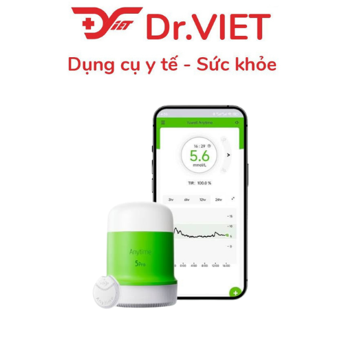Máy đo đường huyết liên tục Yuwell Anytime 5Pro
