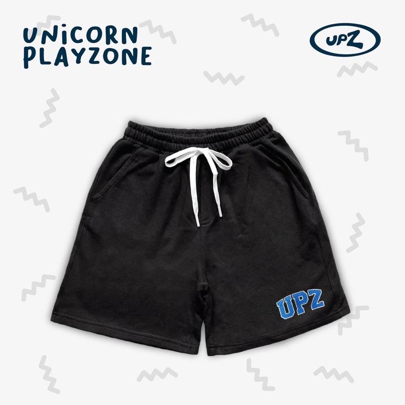 UPZ Quần Shorts Thun Thêu Chữ UPZ