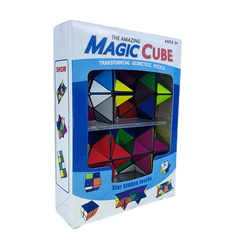 [Hàng Sẳn] Đồ chơi khối lập phương ma thuật Magic Cube. Biến đổi hình dạng vô cùng kỳ ảo,vừa học vừa chơi thật vui.