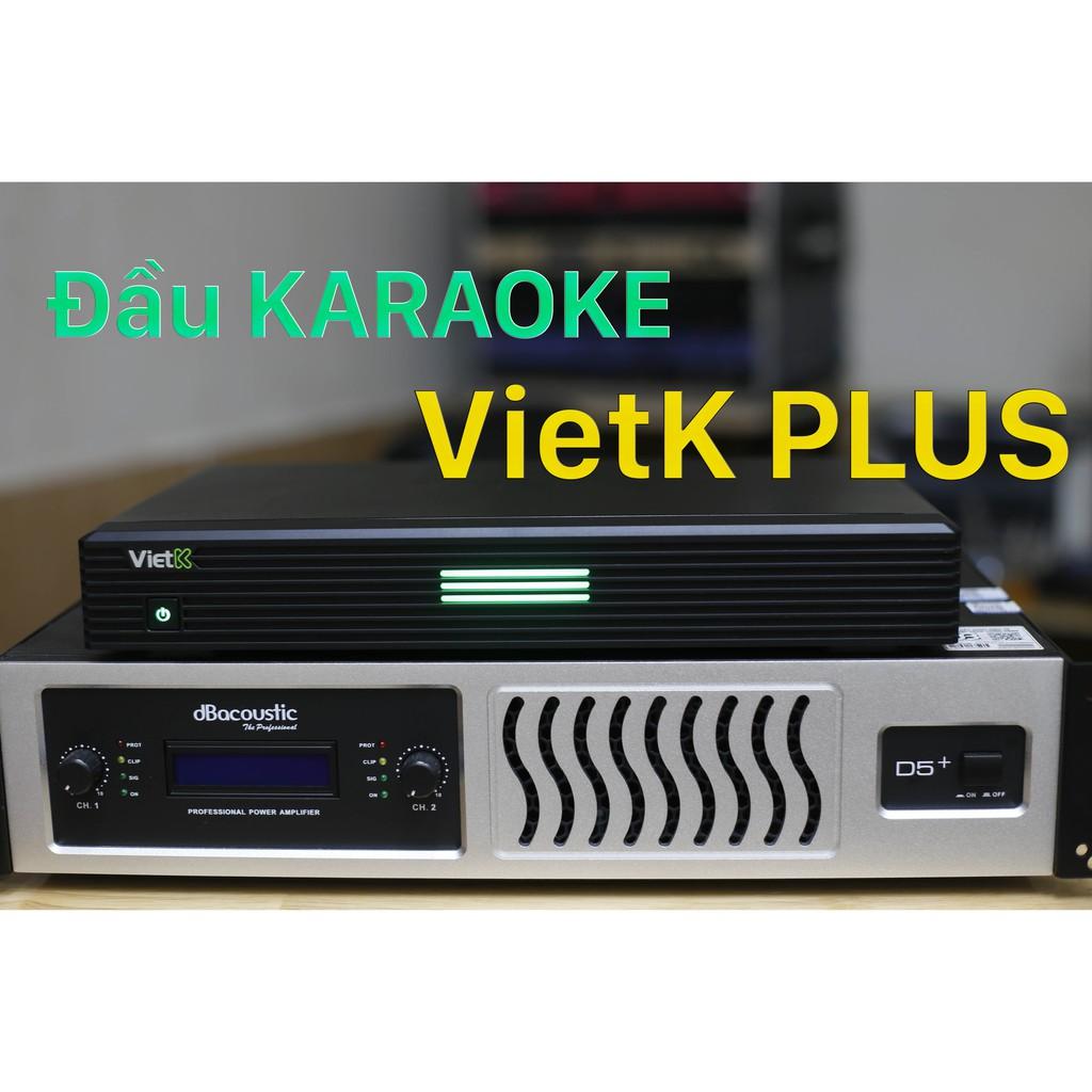 Đầu VietK Plus 4K 4TB chip DAC 384kHz Texas Instrument USA