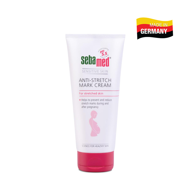 Bộ sản phẩm cho mẹ mang thai và sau sinh VỆ SINH VÙNG KÍN &amp; RẠN DA Sebamed pH5.5 TẶNG SỮA RỬA MẶT VÀ TẮM TOÀN THÂN SEBAMED pH5.5 (50ml)