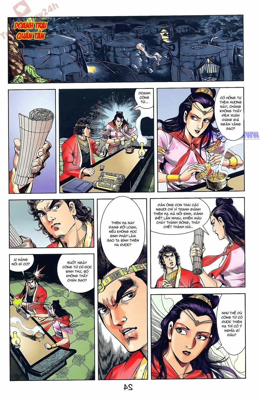 thiên tử truyền kỳ 2 - tần vương doanh chính chapter 48 10