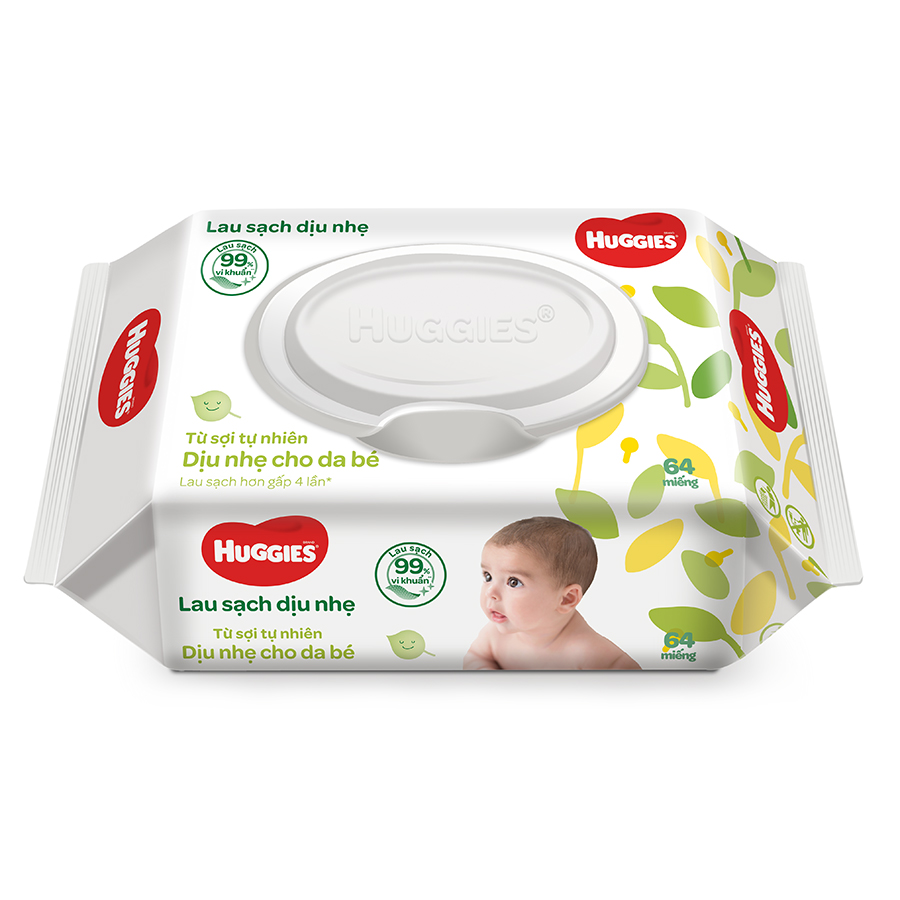 Khăn Ướt Dịu Nhẹ Cho Trẻ Sơ Sinh Huggies