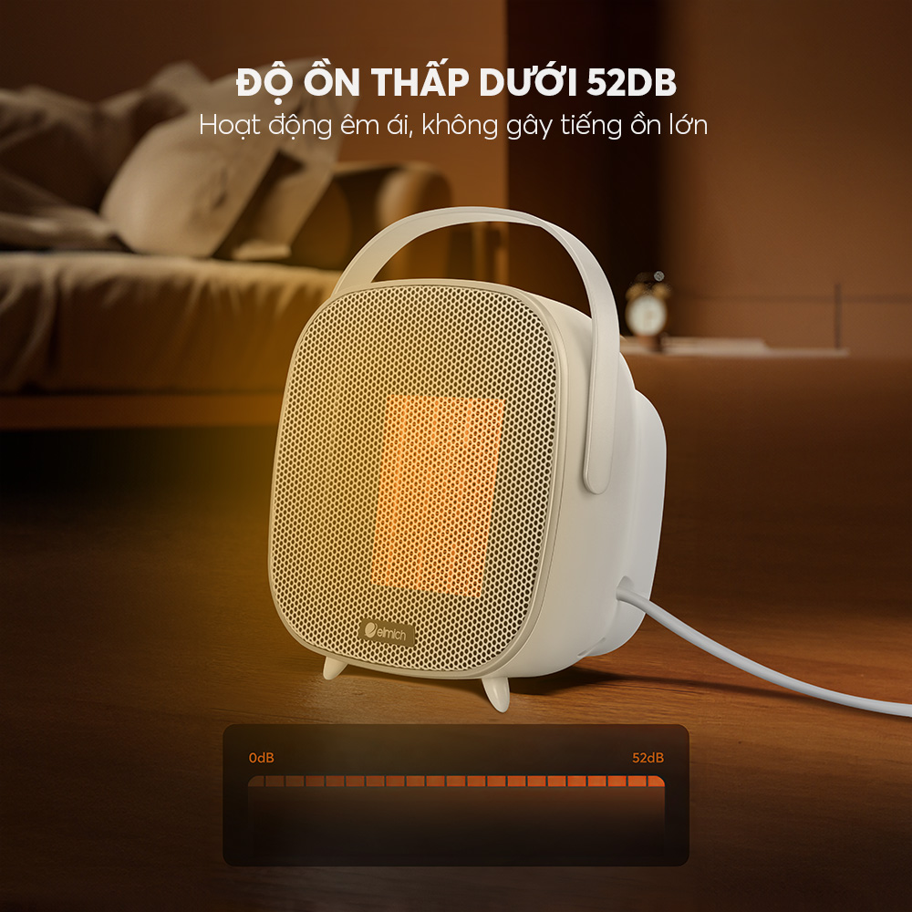 Máy sưởi gốm Elmich CHE-8643 hàng chính hãng