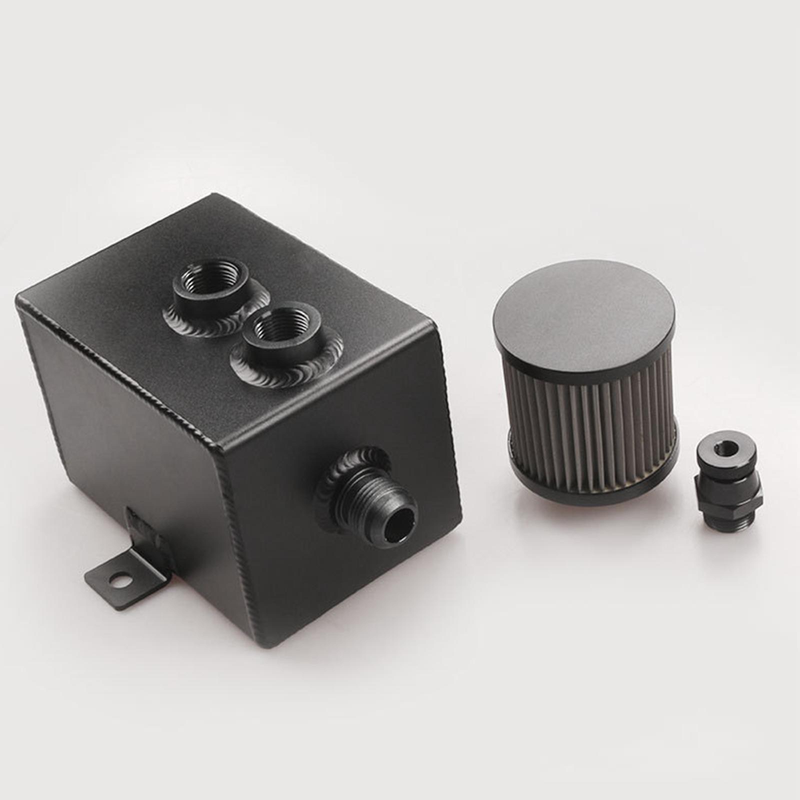 Car Modification General Fuel Tank 2L Aluminum Alloy with Filter