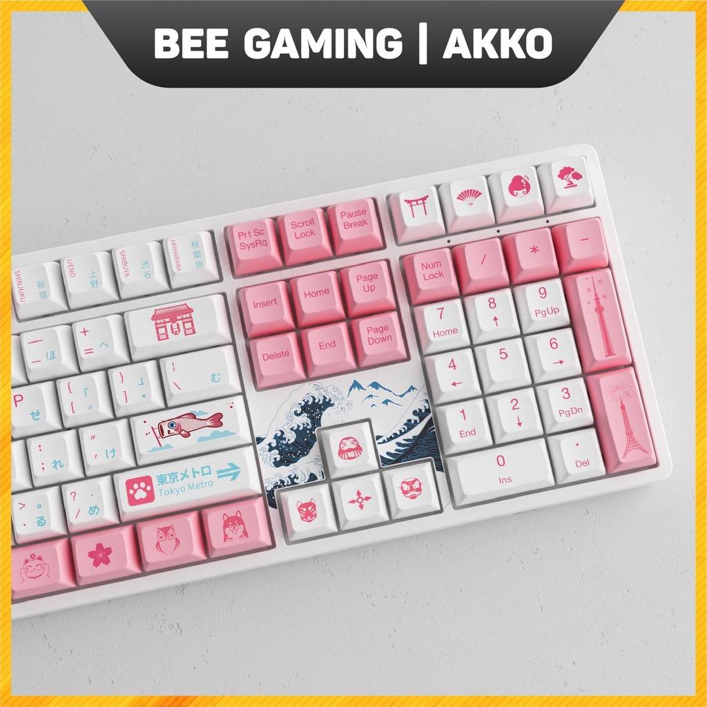 Bàn phím cơ chính hãng AKKO 5108 World Tour Tokyo R2 (Hotswap / AKKO CS Switch / Foam tiêu âm)