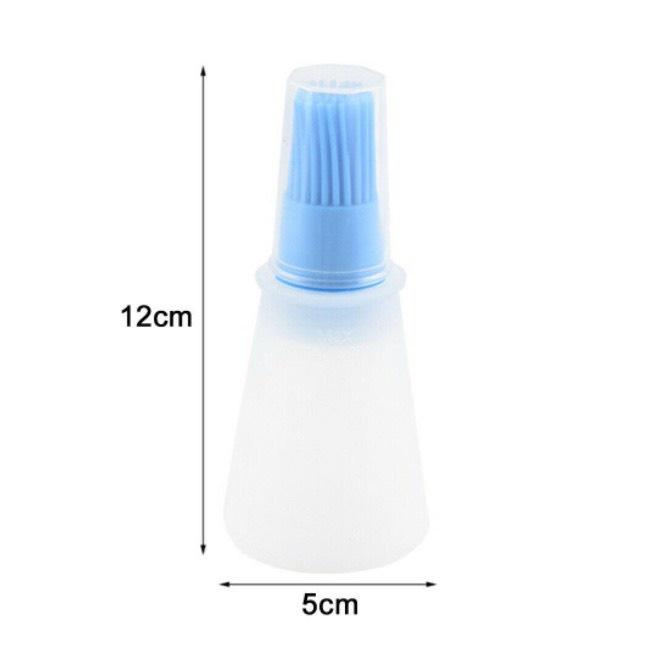 Bình Đựng Dầu Có Chổi Quét Dầu Silicon Chịu Nhiệt Cao Tiện Lợi