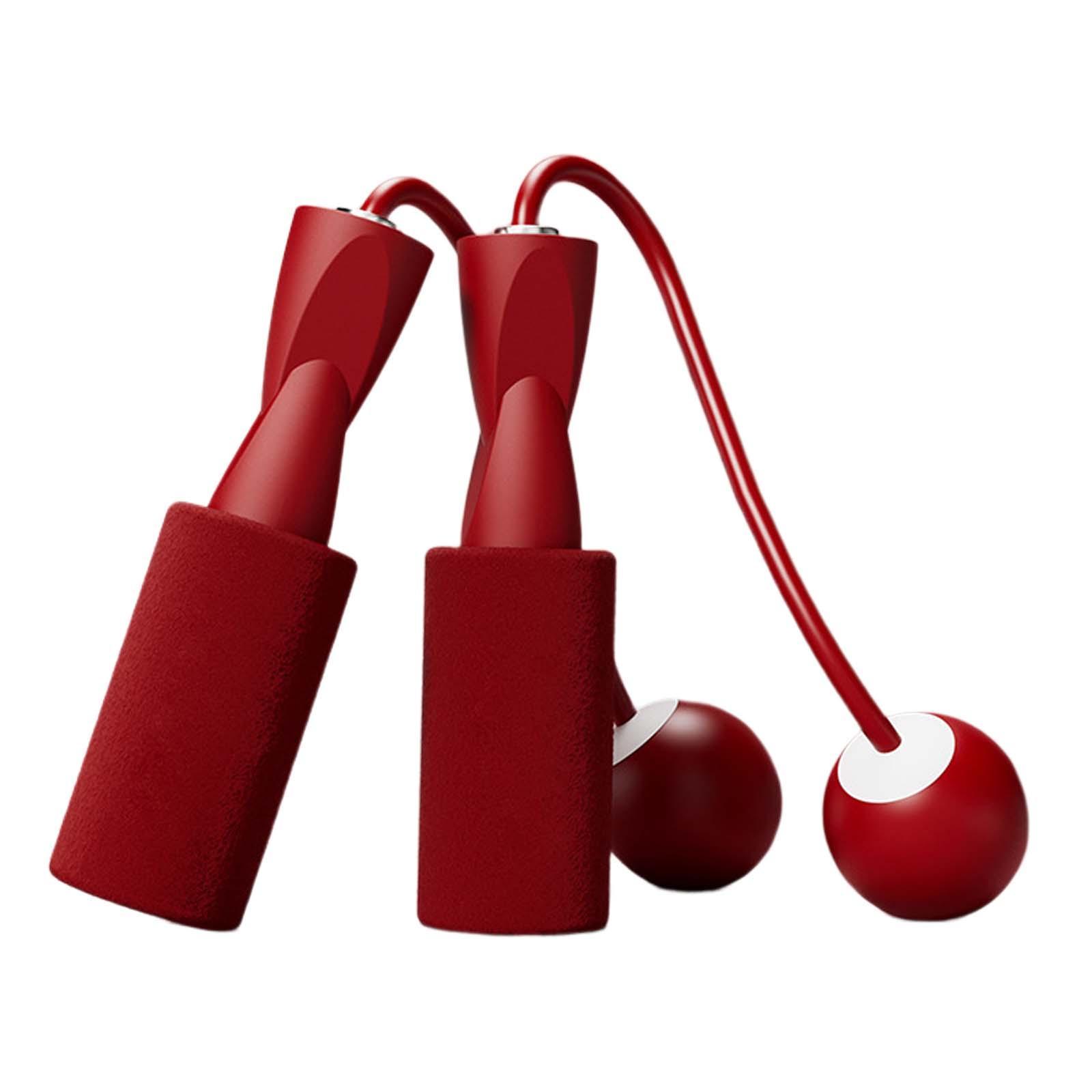 2 Pair Cordless Jumping Ropes Fitness Weighted Jump Ropes