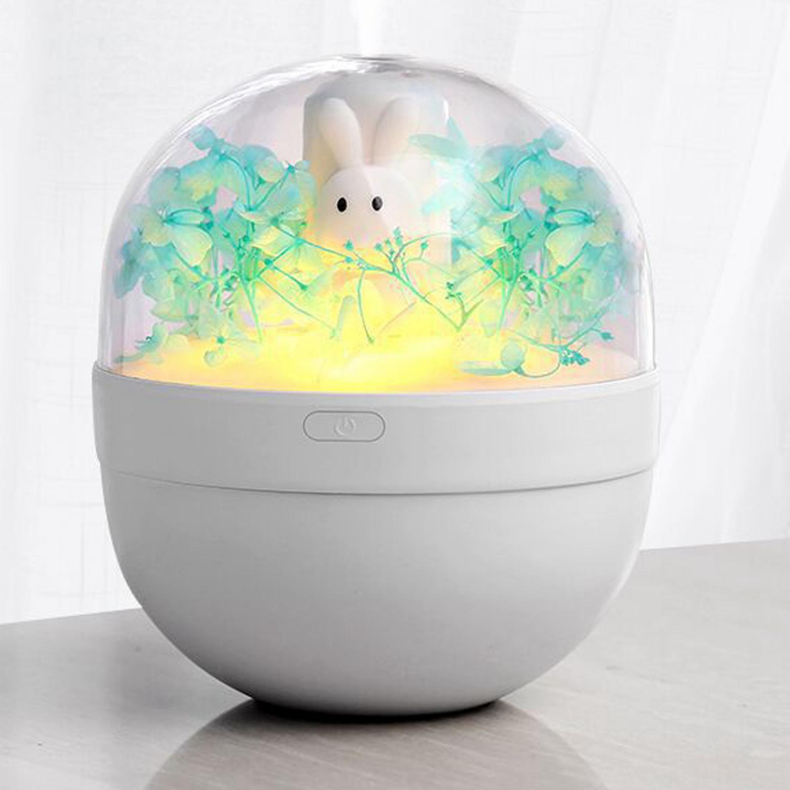 220ml USB LED Mini Car Home Humidifier Aroma Oil Mist Diffuser Green