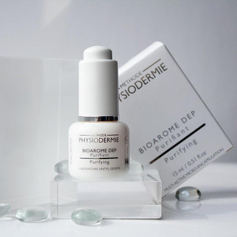 Serum PHYSIODERMIE Bioarome DEP Ngăn Ngừa Mụn Đầu Đen, Se Khít Lỗ Chân Lông 15ml - Hee's Beauty