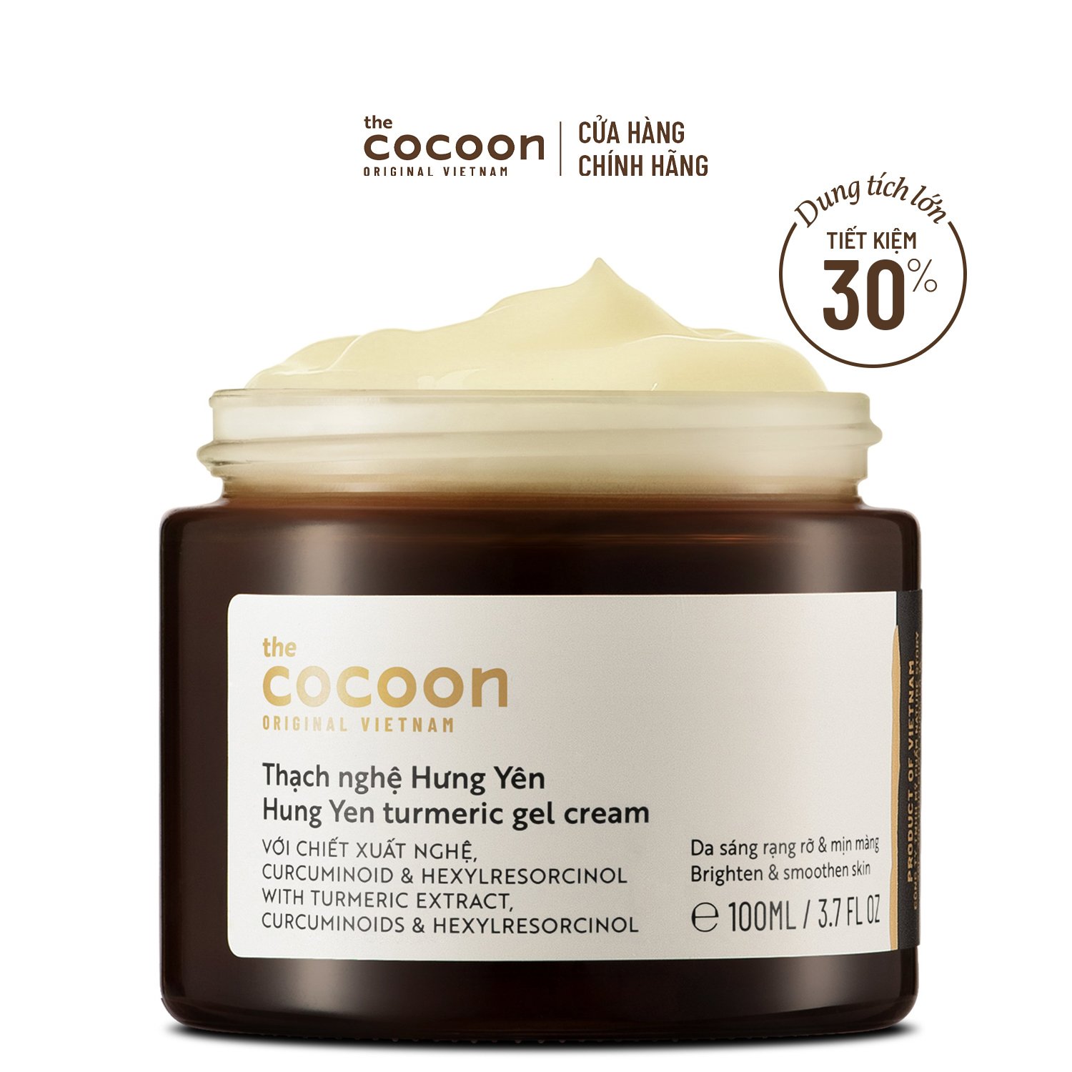 Bigsize - Thạch nghệ Hưng Yên giúp làm sáng da và mờ thâm Cocoon 100ml