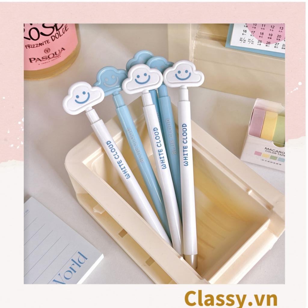 Bút Mực gel Classy Bút Bi Ngòi 0.5mm In Hình Đám Mây Hoạt Hình mẫu hot mùa hè G1687