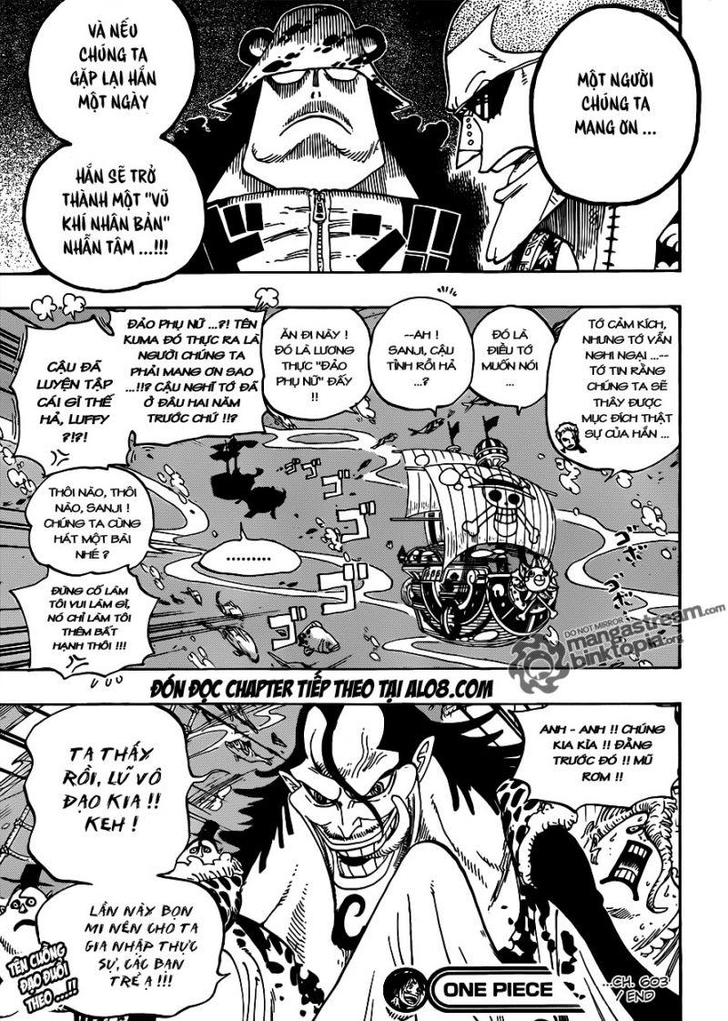 đảo hải tặc - one piece chapter 603 16