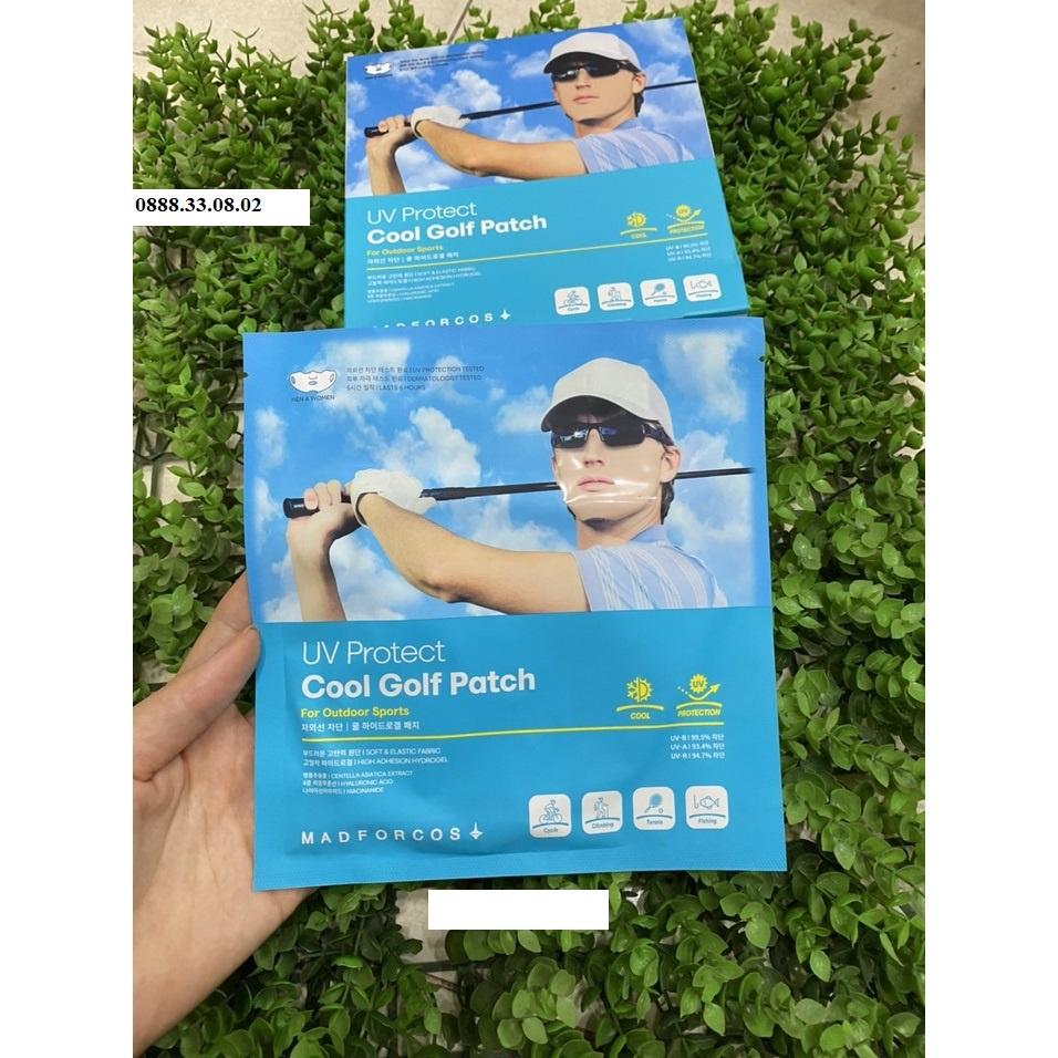 Mặt nạ golf nam Collagen chống nắng dưỡng da mặt khi lên sân hàng nhập khẩu Hàn Quốc