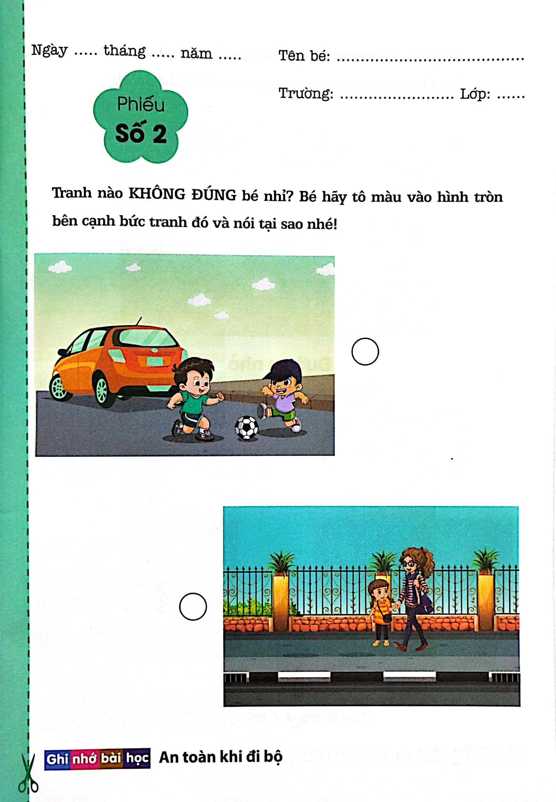 Giáo Dục An Toàn Giao Thông - Hướng Dẫn Bé Thực Hành