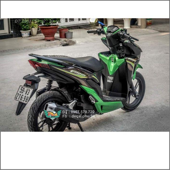 Tem Rời Vario Xanh đen Crom