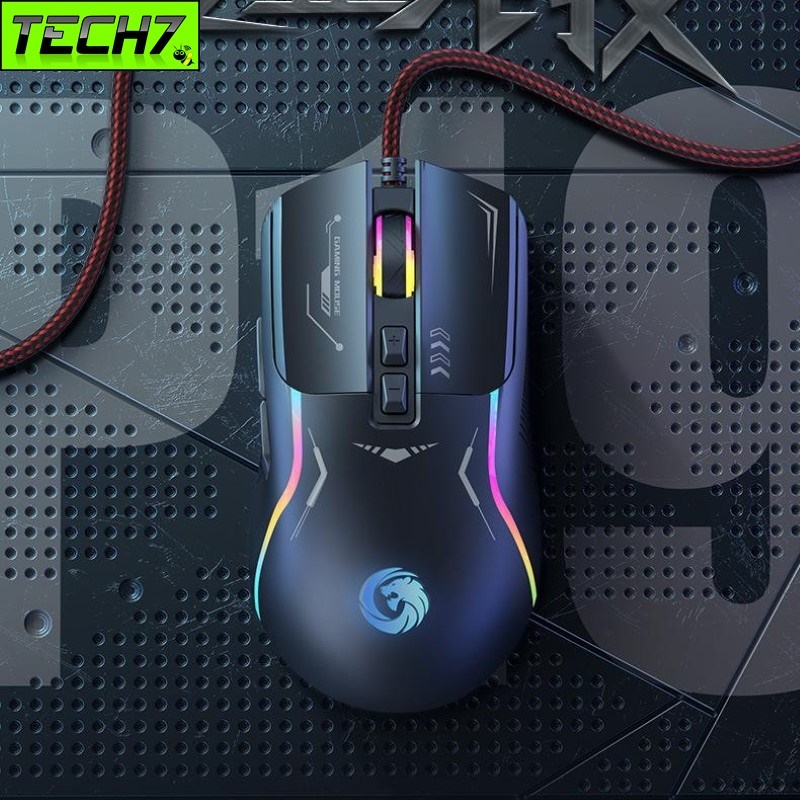 Chuột LED RGB 7200 DPI Gaming Mouse P19RGB cho máy tính , Laptop hàng nhập khẩu