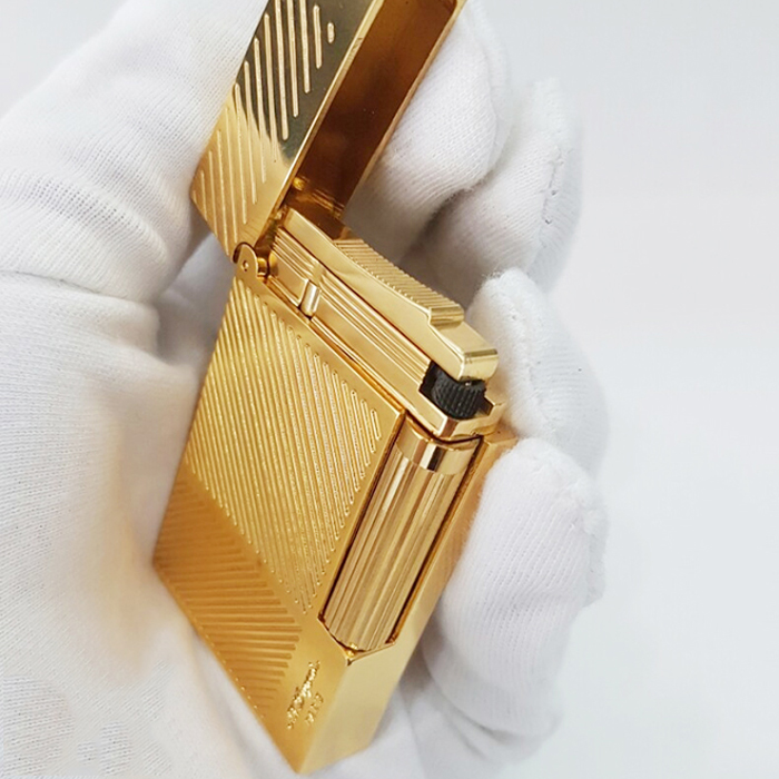 Vỏ Hột Quẹt Bật Lửa Upon Gas Đá D93V Họa Tiết Kẻ Chặn Cạnh Đẹp Độc Lạ - Dùng Gas Đá Cao Cấp