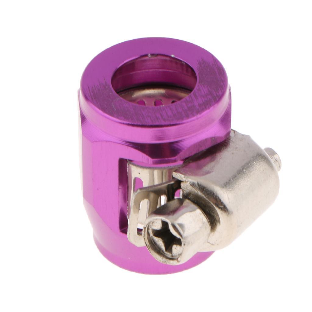 AN4 4AN -4 Car Fuel Hose Clamp Oil Line Fastener Finisher