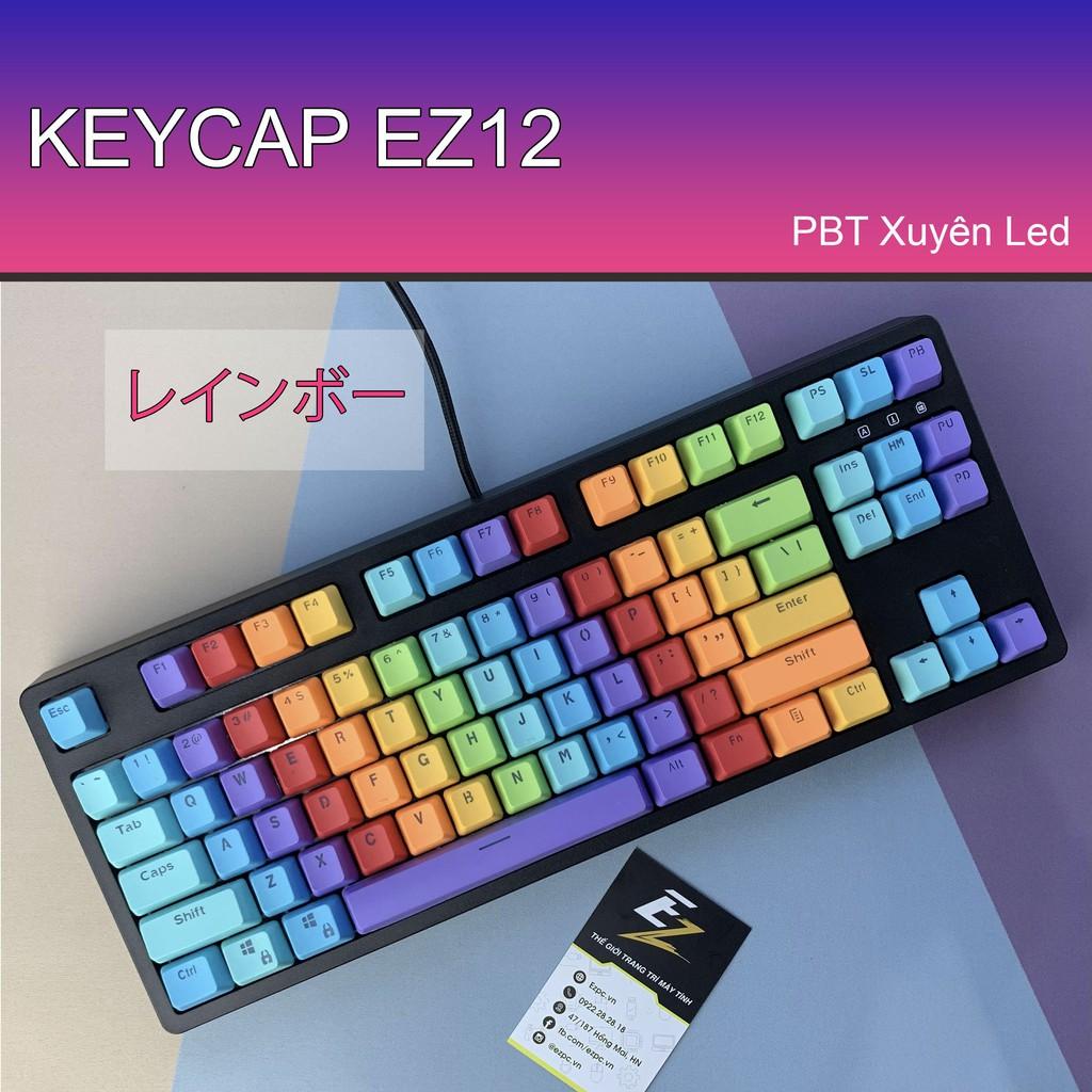 Keycap PBT Xuyên Led EZ-12