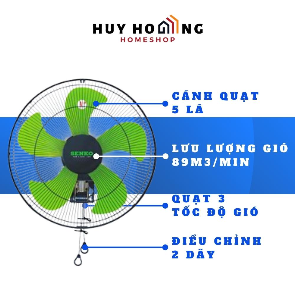 Quạt treo tường công nghiệp 2 dây Senko TC1886 ( Màu ngẫu nhiên) - Hàng chính hãng