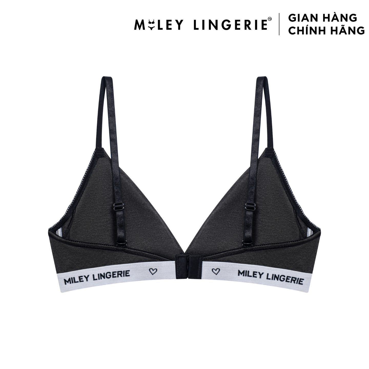 Bộ Đồ Lót Mút Mỏng Không Gọng thời Trang Và Quần Boy Short Cotton Tự Nhiên Viền Lưng Logo BeingMe Miley Lingerie