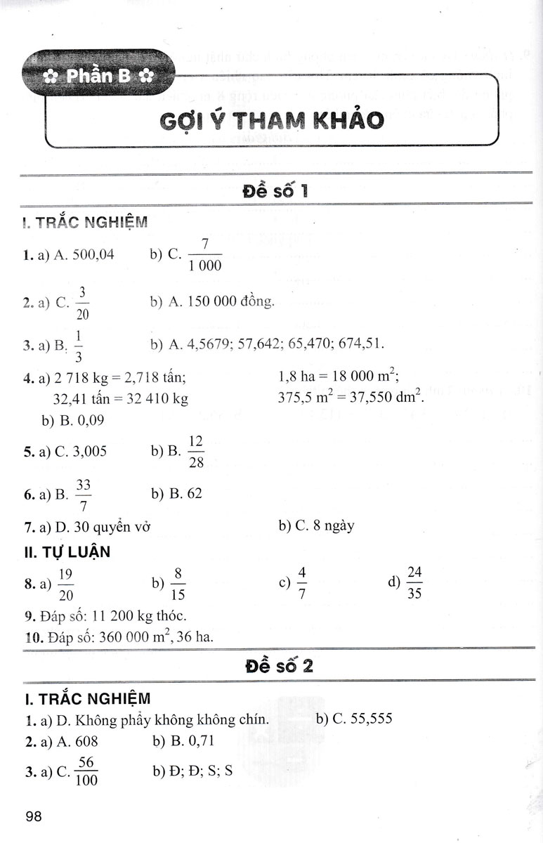 Bộ Đề Kiểm Tra Môn Toán Lớp 5 - (Dùng Kèm SGK Kết Nối Tri Thức Với Cuộc Sống) - HA