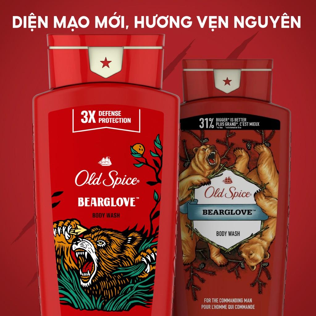 Sữa Tắm Old Spice Bearglove 473ml