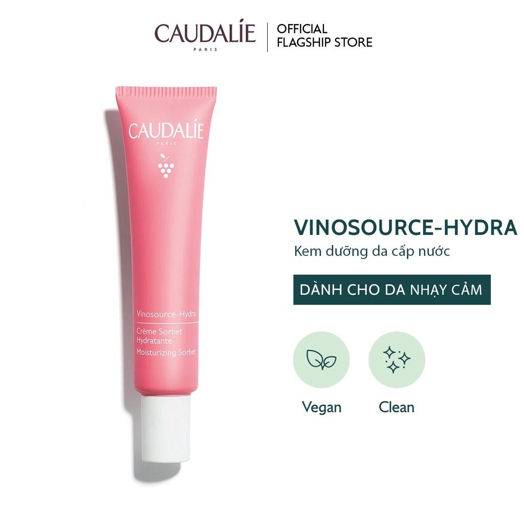 Kem dưỡng da cấp nước Caudalie Vinosource-Hydra Moisturizing Sorbet 40ml